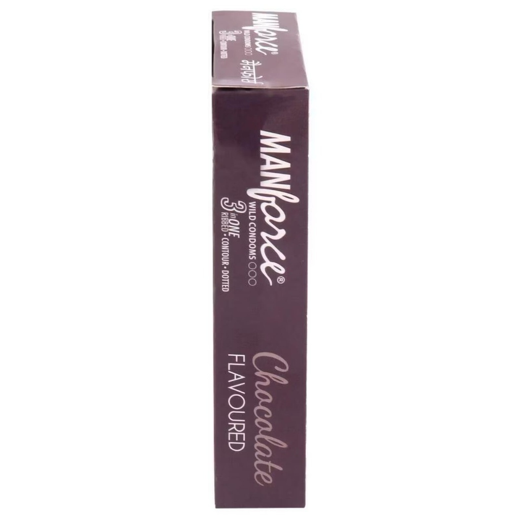 Manforce wild Condoms Chocolate 3s Image