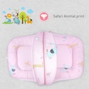 R for Rabbit Pink Color Snuggy Safari Bedding Image