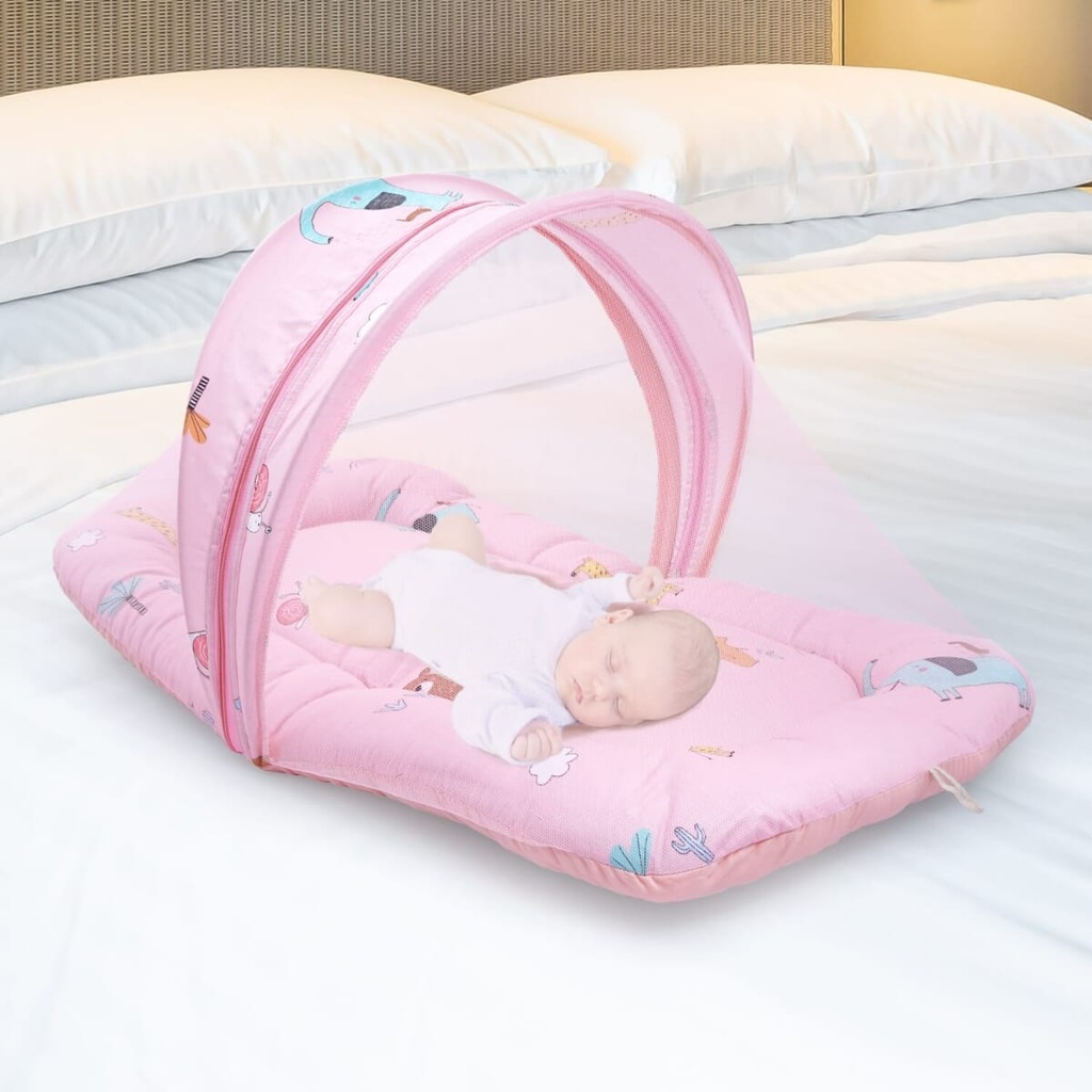 R for Rabbit Pink Color Snuggy Safari Bedding Image