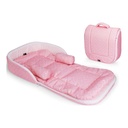R For Rabbit Pink Color Baby Nest Bedding Image