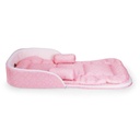 R For Rabbit Pink Color Baby Nest Bedding Image