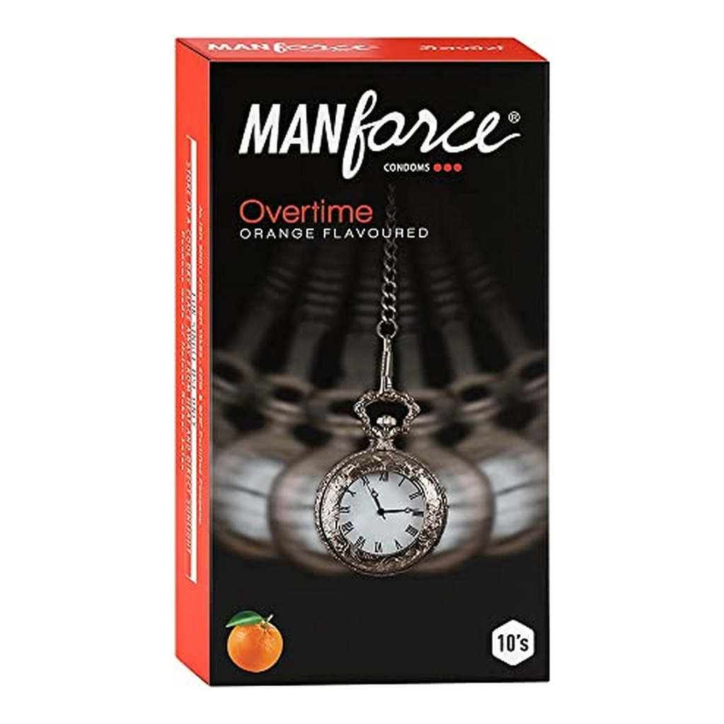 Manforce Condom Overtime Orange -10S Image