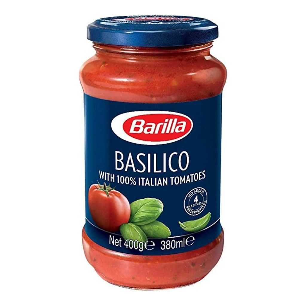 Barilla Pasta Sauce Basilico, 400G Image
