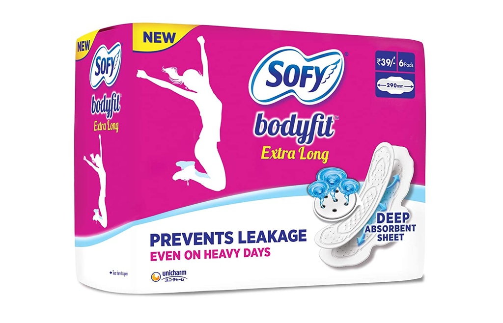 Sofy Bodyfit XL 6 - Soft Toilet Paper Ultra-Soft Comfortable Jumbo Roll 100 Sheets per Roll 13.5m Total 18 Pack Image