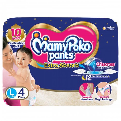 Mamy Poko Pants Extra Absorb L4 Diaper Image