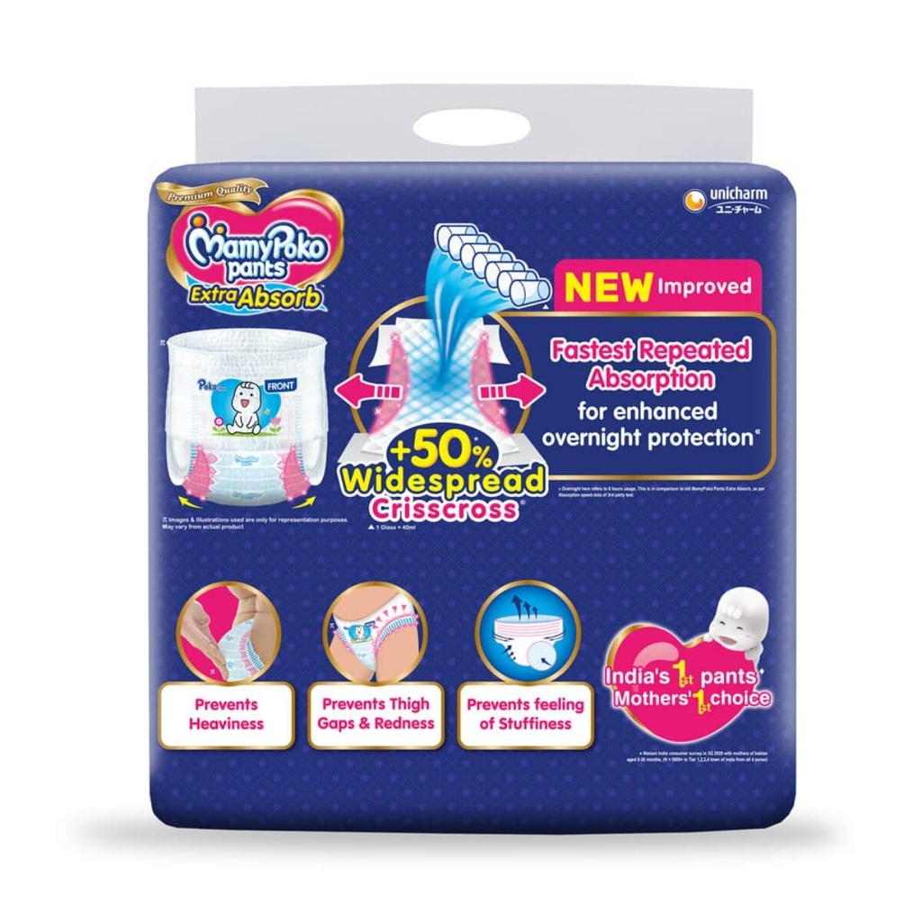 Mamy Poko Pants M 66`S Diaper Image