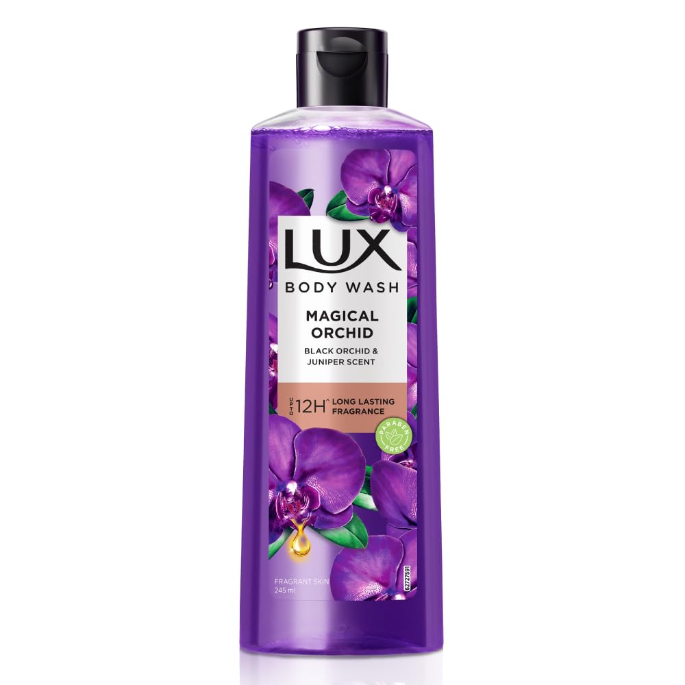 LUX Magical Orchid Body Wash with Black Orchid & Juniper Oil, 245 ml Image