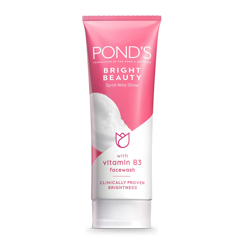 Ponds Bright Beauty  Spot-less  Facewash 100 g (Buy 2 Get 1 Free) Image