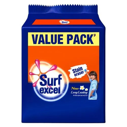 Surf Excel Stain Remover Detergent Bar, 200g Pack of 4 Image