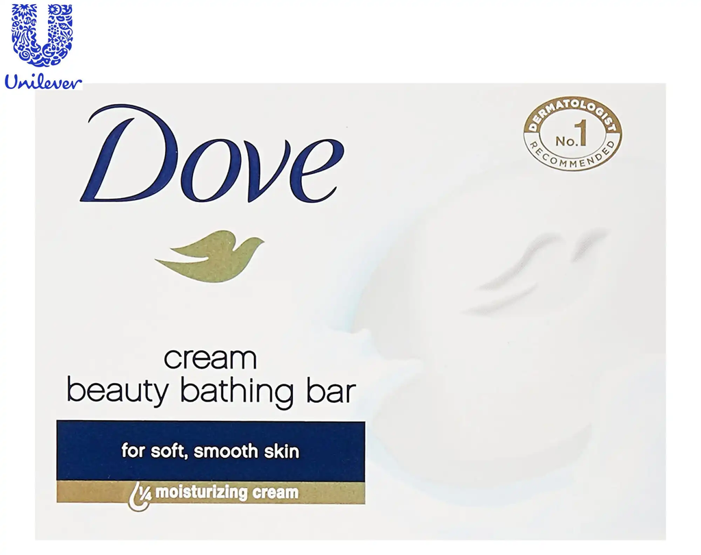 Dove Cream Beauty Bathing Bar - 135g Image