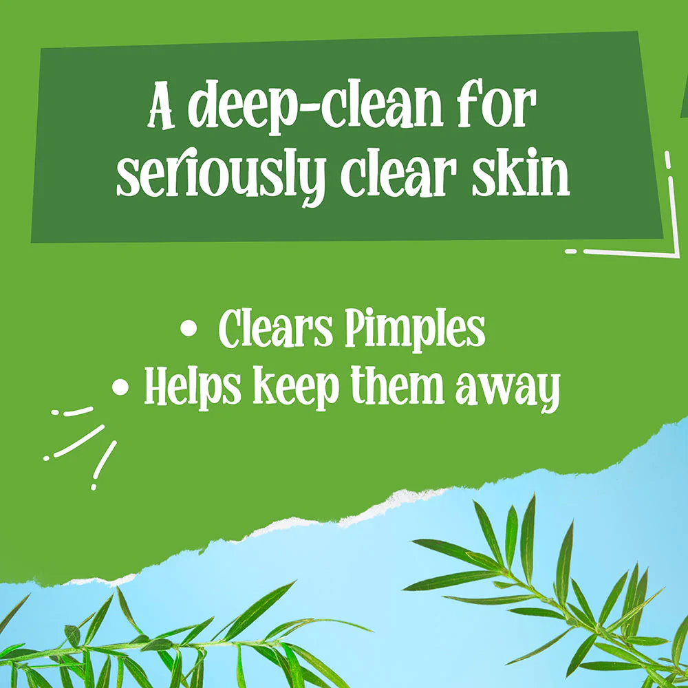 St. Ives Tea Tree Pimple Clear Face Wash For Pimple Prone 190ml Image