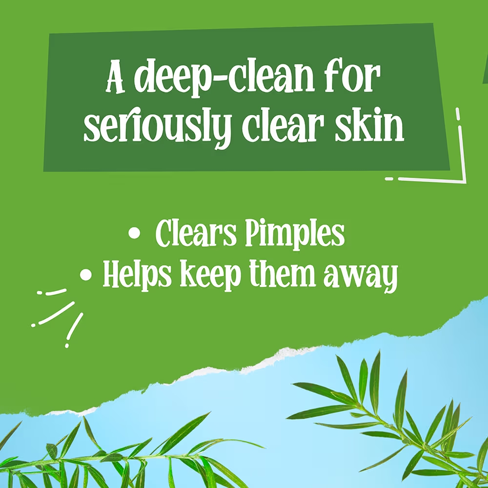 St. Ives Tea Tree Pimple Clear Deep Cleansing Face Wash 100gm Image
