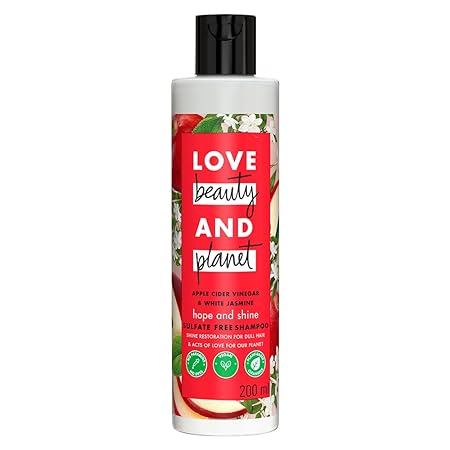 Love Beauty & Planet Apple Cider Vinegar & Jasmine Shampoo 200ml Image