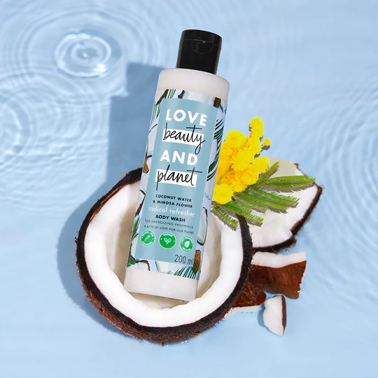 Love Beauty & Planet Coconut Water & Mimosa flower Body Wash 200ml Image
