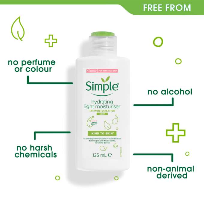 Simple Kind to Skin Hydrating Light Moisturizer 125ml Image