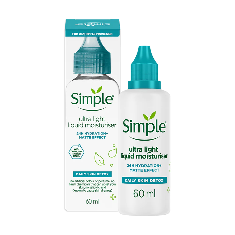 Simple Kind to Skin Daily Skin Detox Ultra Light Moisturizer 60ml Image