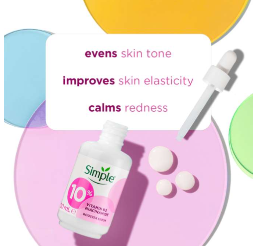 Simple Kind to Skin Serum Niacinamide 30ml Image