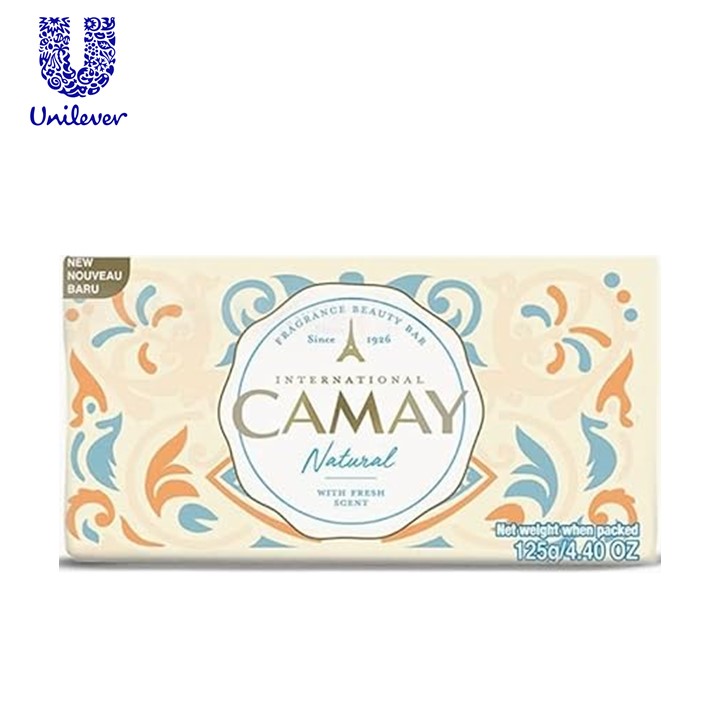 Camay Classic Natural International Beauty Bathing Bar 125gm Image