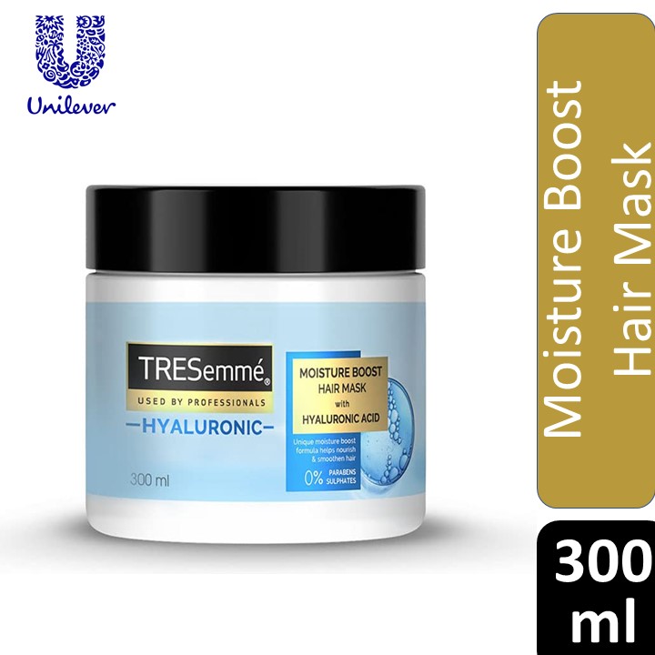 Tresemme Hyaluronic Moisture Boost Hair Mask with Hyaluronic Acid, ,&Paraben Free, 300ml Image