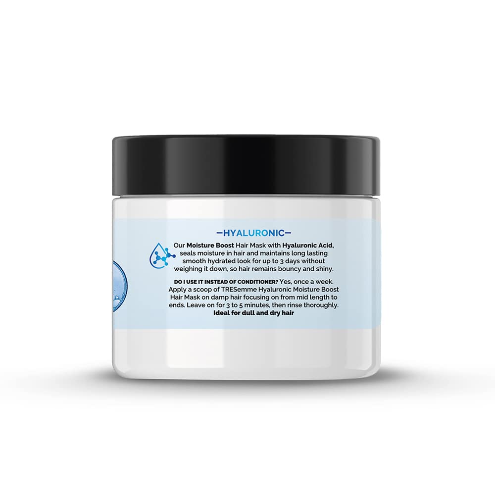 Tresemme Hyaluronic Moisture Boost Hair Mask with Hyaluronic Acid, ,&Paraben Free, 300ml Image