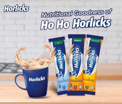Horlicks 3in1 Lite 28 gm x 10 Sachets Image