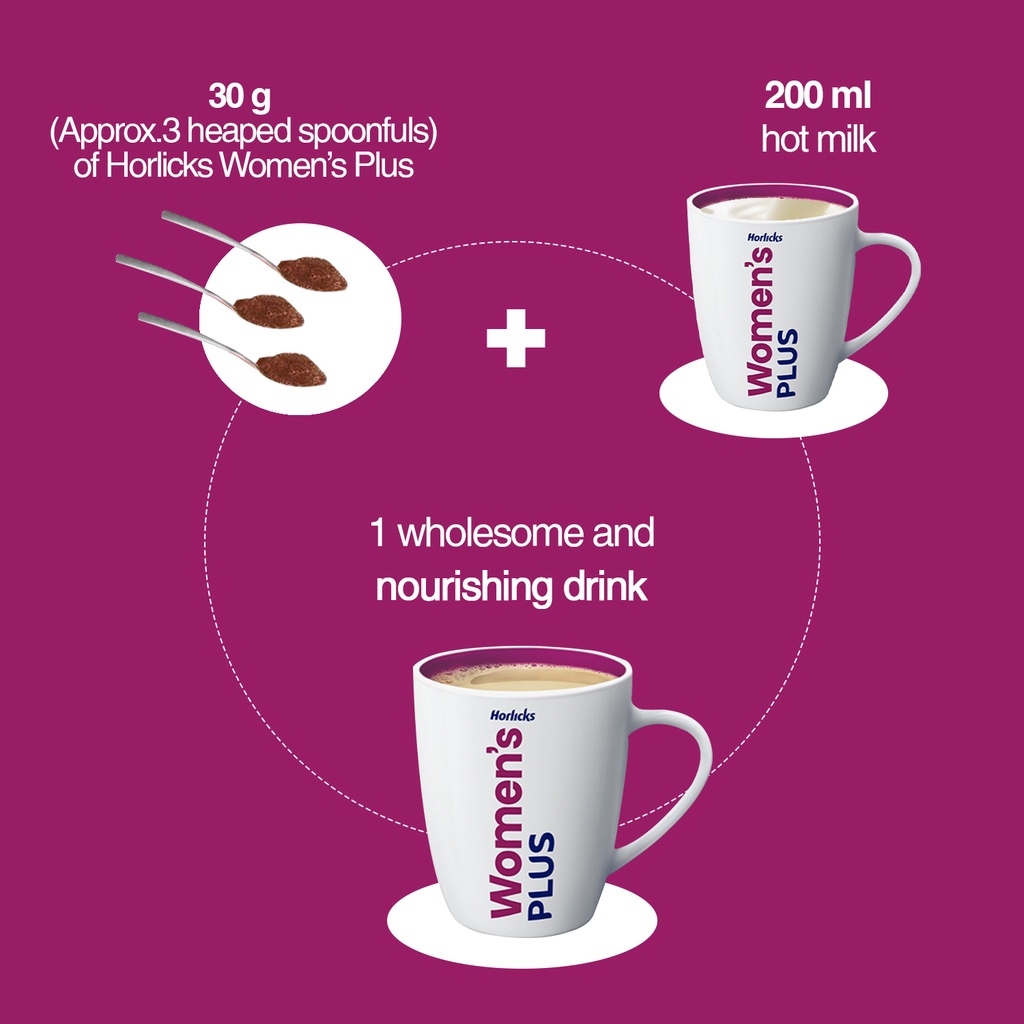 Women's Horlicks Plus Caramel Jar 400 gm Image
