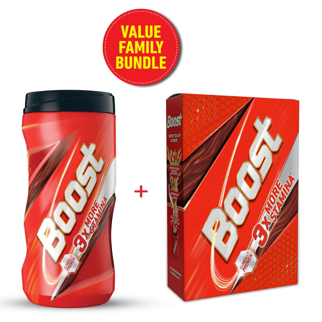 Boost Family Bundle (Boost Jar + Boost Refill) Image