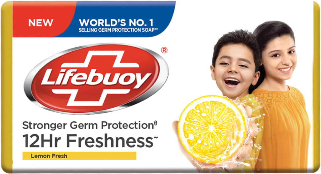 Lifebuoy Lemon Fresh Soap Bar 100gm (Pack Of 6) Image
