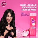 Sunsilk Hairfall Shampoo With Onion & Jojoba Oil, That Works Best To Nourish Your Long Hair, And Makes It Grow Stronger From The First Wash, 190 ml Image