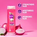 Sunsilk Hairfall Shampoo With Onion & Jojoba Oil, That Works Best To Nourish Your Long Hair, And Makes It Grow Stronger From The First Wash, 190 ml Image