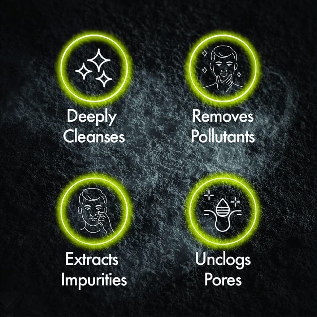 Pond's Men Pollution Out Activated Charcoal Deep Clean Facewash, 50 g Image
