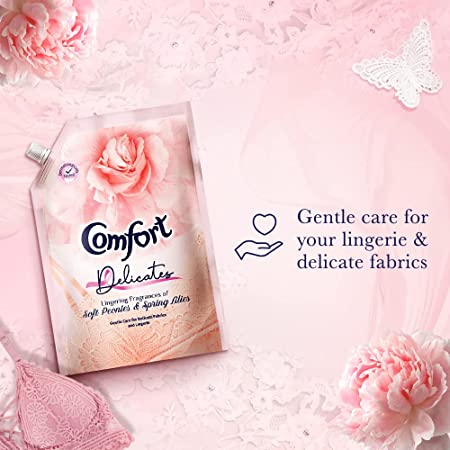 Comfort Delicates Fabric Conditioner, 1 Ltr Pouch Image