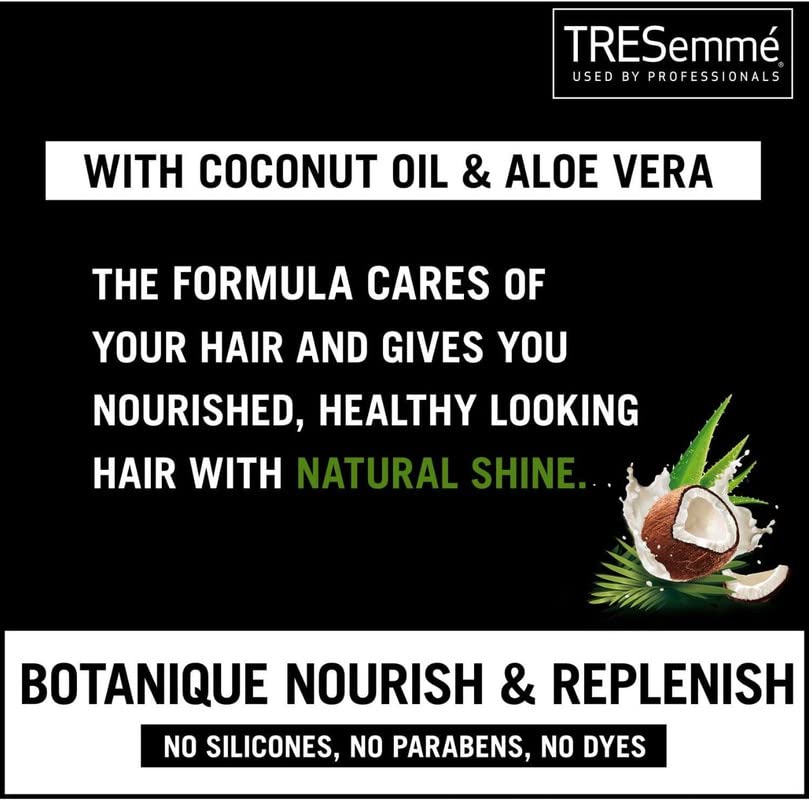 TRESemme Botanique Nourish & Replenish Hair Shampoo 700 ml for Dry and Frizzy Hair Image