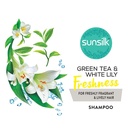 Sunsilk Shampoo Green Tea & White Lily 370ml Image