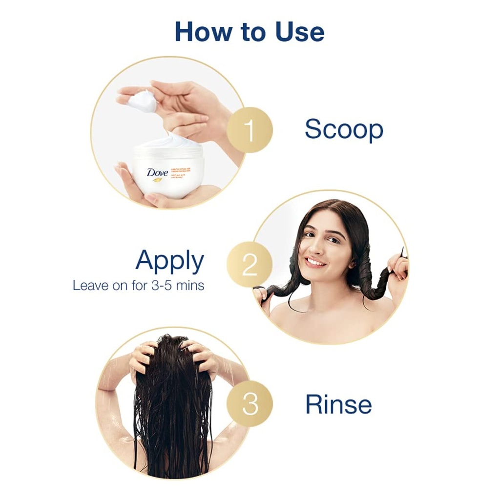 Dove Hair Mask Healthy Ritual 300ml Image