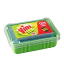 Vim Dishwash Bar With Free Scruber - 500g Image