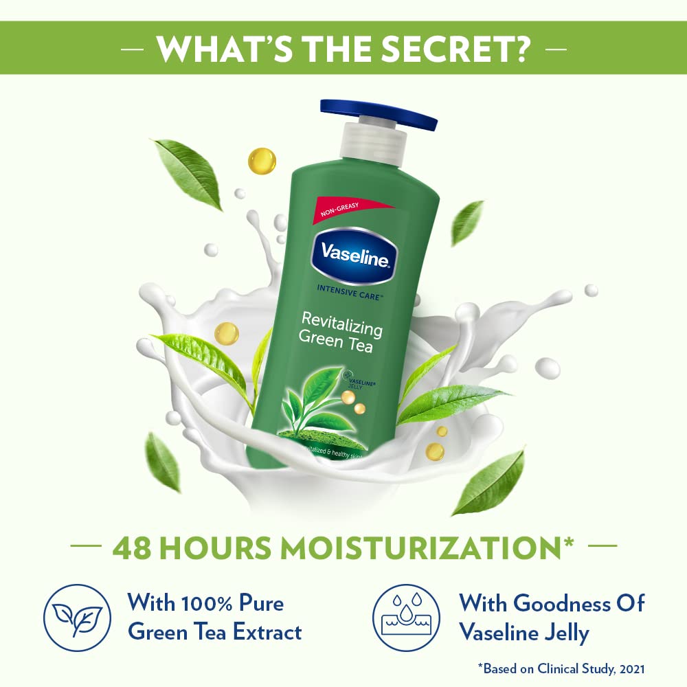 Vaseline Body Lotion Revitalizing Green Tea 400ml Image