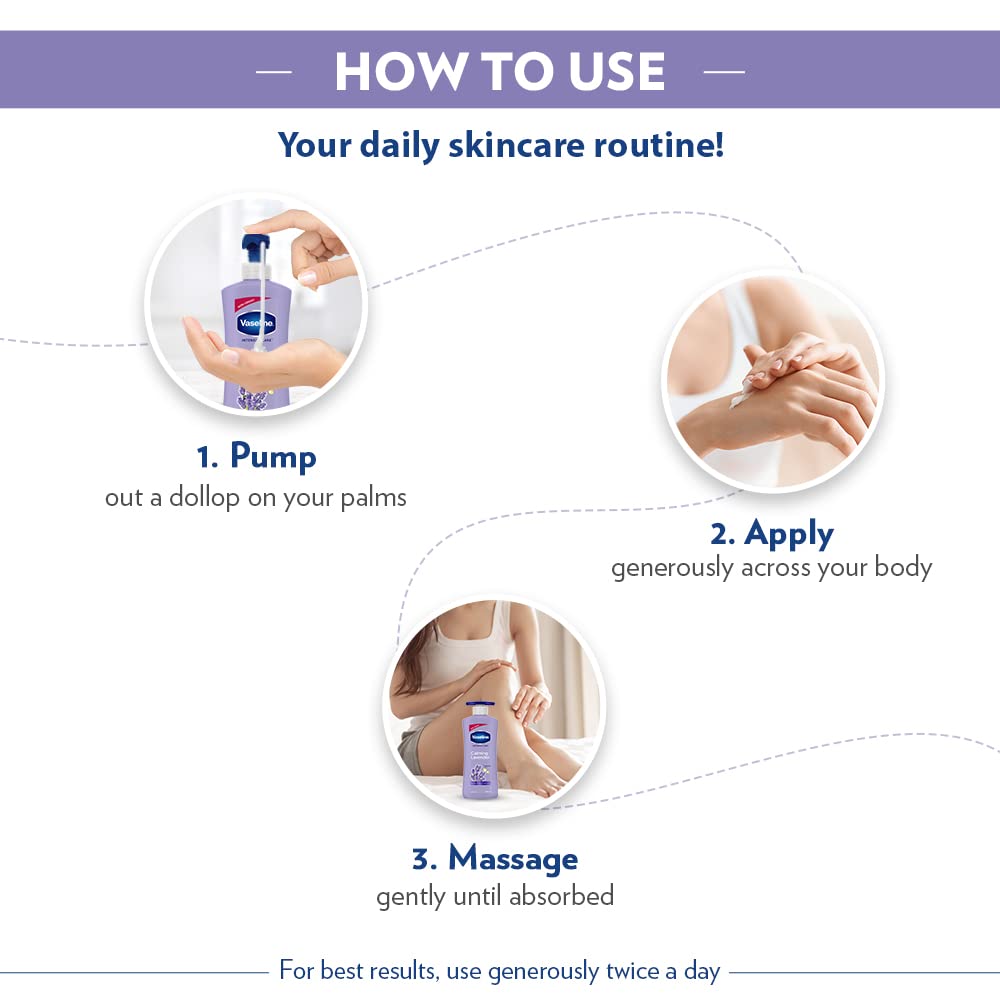 Vaseline Body Lotion Calming Lavender 100ml Image