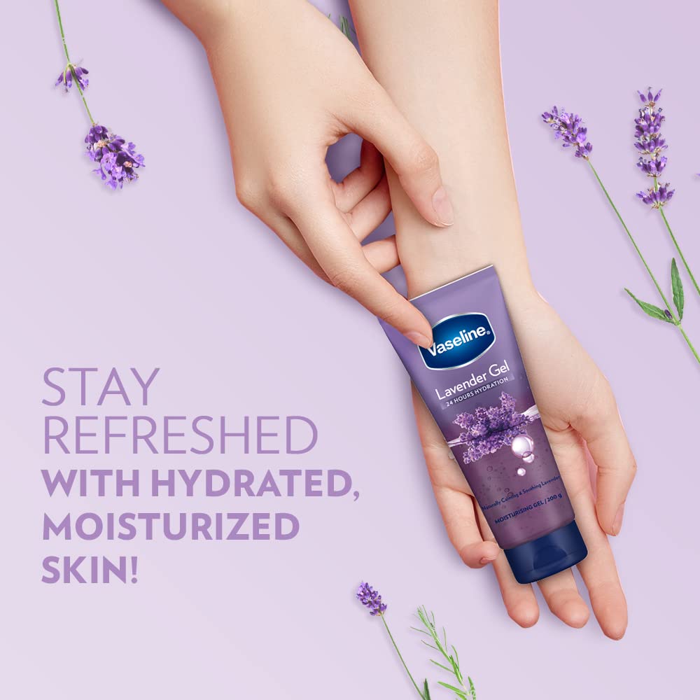 Vaseline Lavender Moisturising Gel 200gm Image
