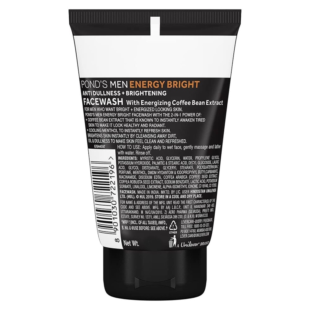 Pond's Men Pollution Out Face Wash 100gm Image