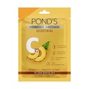 POND'S Vitamin C Brightening Sheet Mask, With Pineapple Extract For Clear Glowing Skin, Paraben Free, Biodegradable Fabric, 25 ml Image