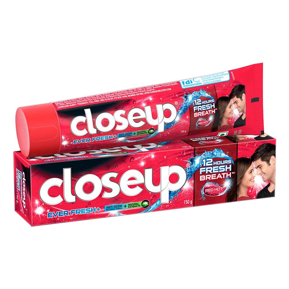 Closeup Red Everfresh Toothpaste 150G - Pack of 2 Image