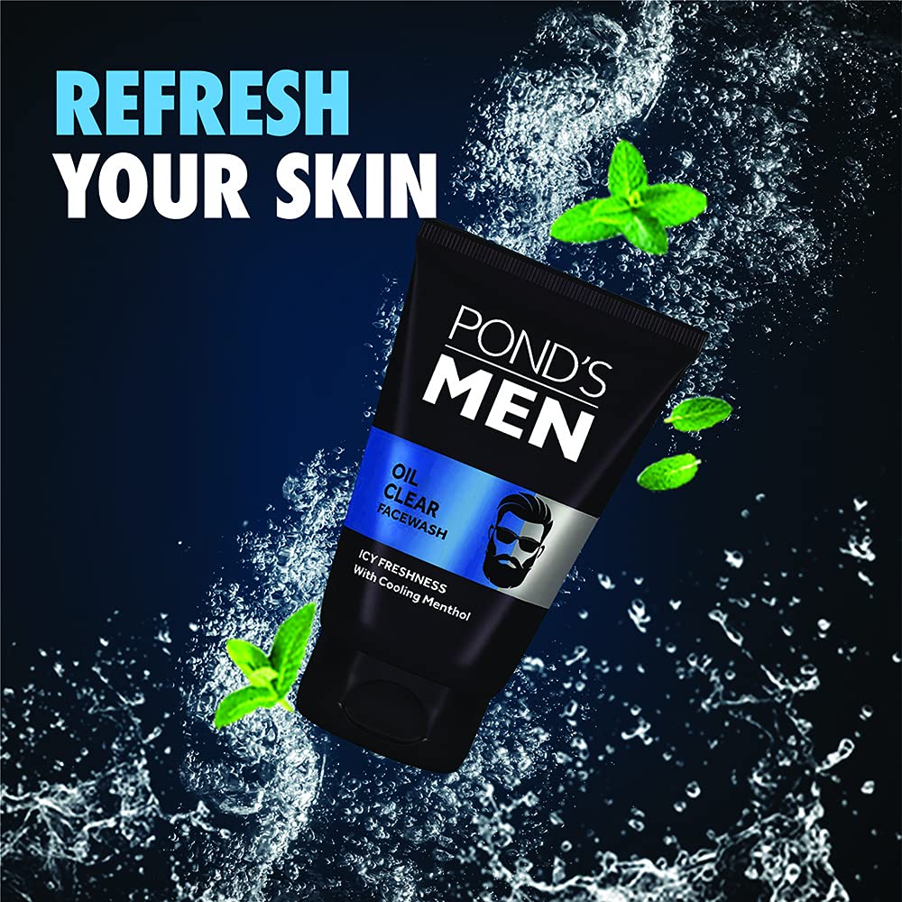Pond'S Men Oil Clear Facewash 50 Gm Image