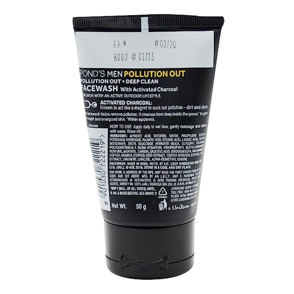 Pond'S Men Pimple Clear Face wash 50 Gm Image