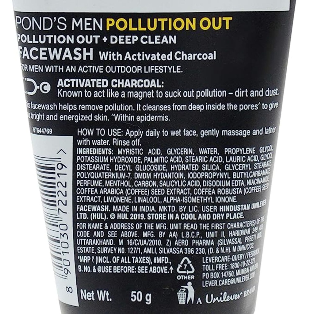 Pond'S Men Pimple Clear Face wash 50 Gm Image