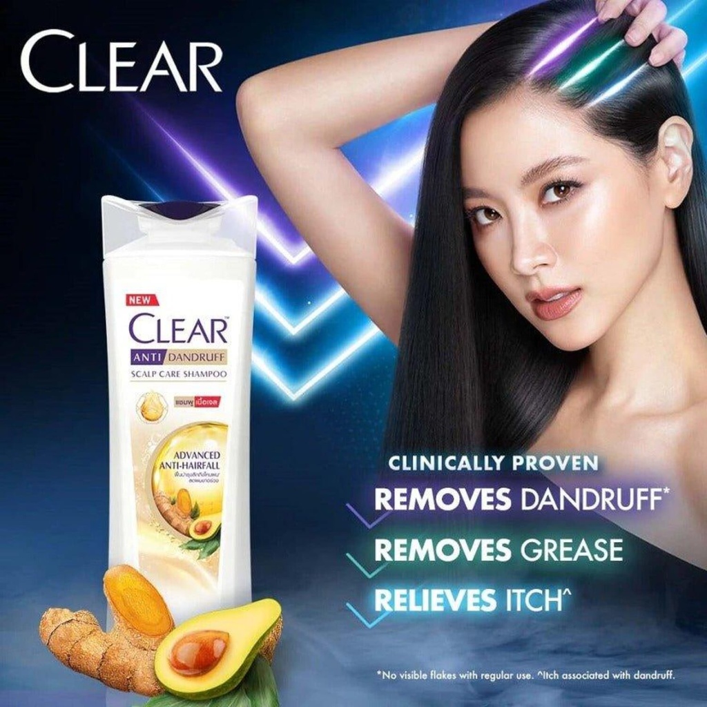 Clear Shampoo  Advanced Anti-Hairfall 325 Ml Image