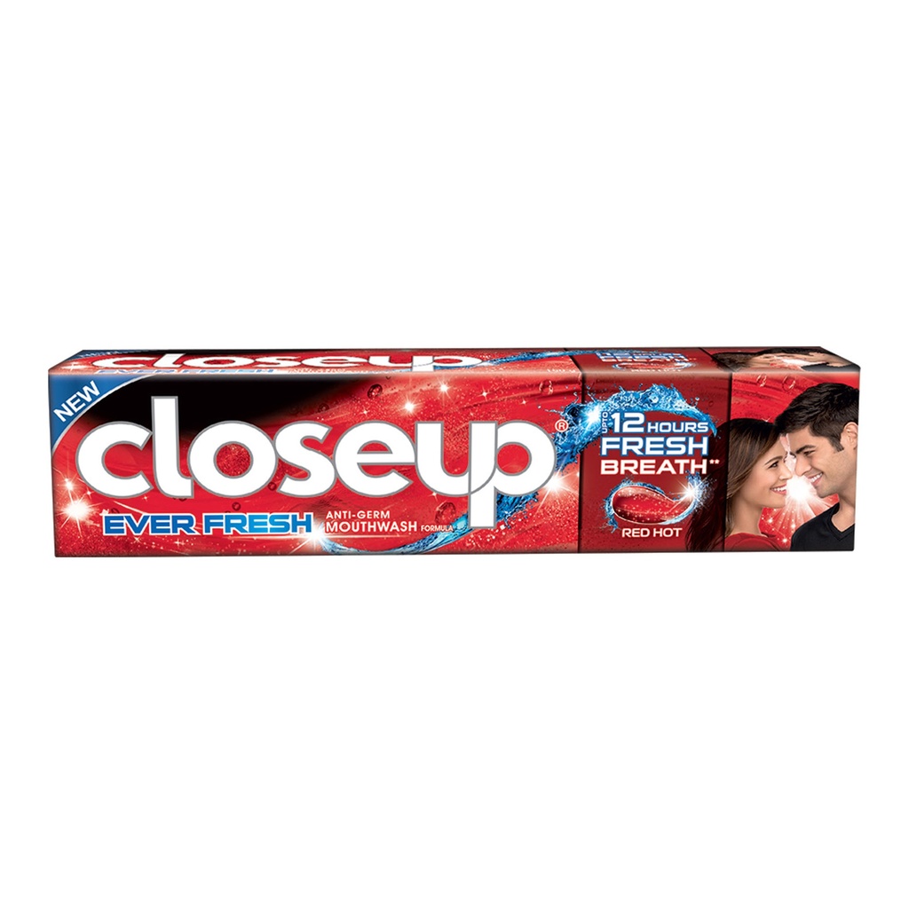 Closeup Red Everfresh Toothpaste 150G Image