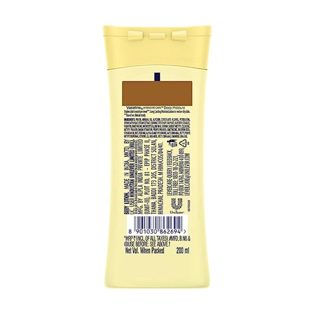 Vaseline Deep Moisture Body Lotion 200ml Image