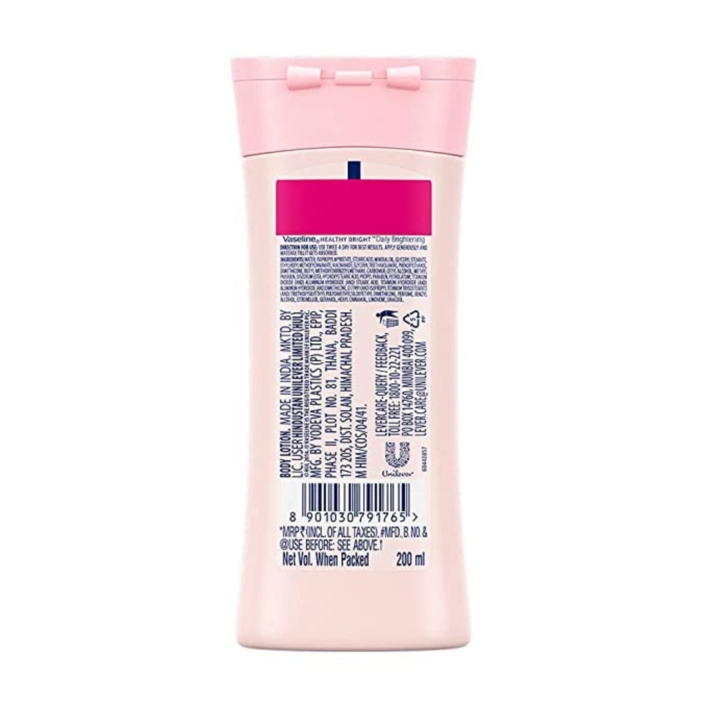 Vaseline Daily Brightening Body Lotion 100ml Buy 3 Get 1 Free Image