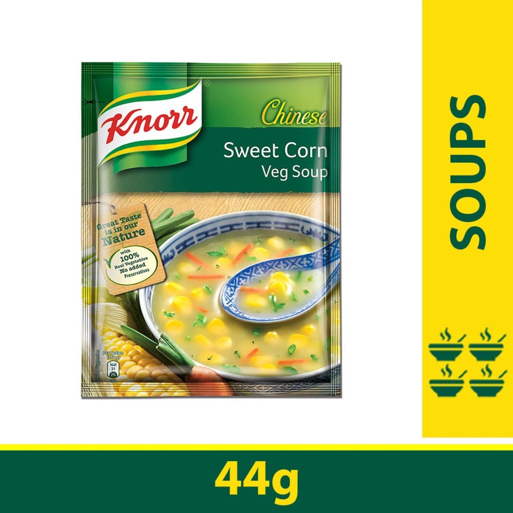 Knorr Sweet Corn Veg Soup 44G Image
